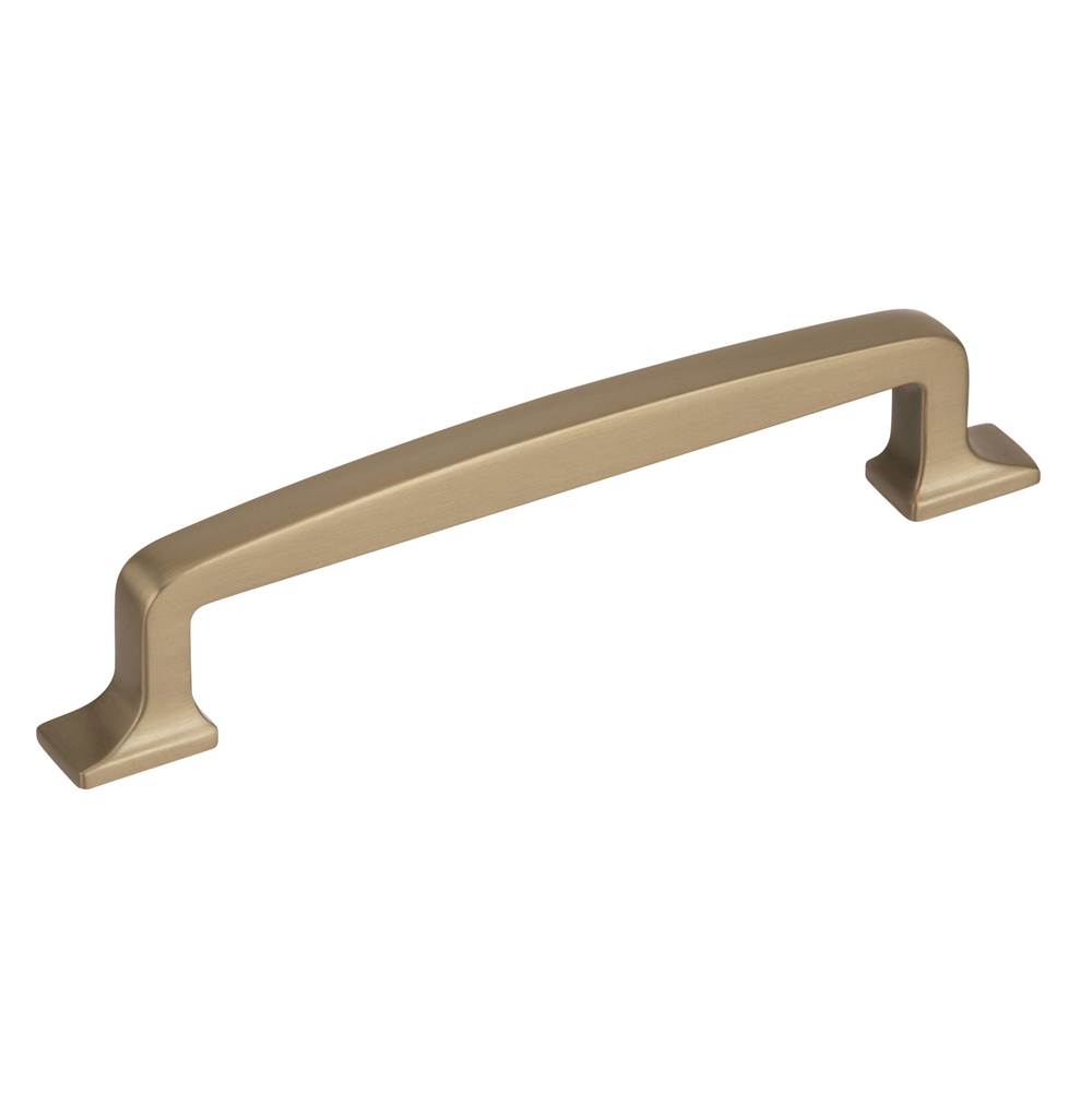 Amerock Westerly 5-1/16 in (128 mm) Center-to-Center Golden Champagne Cabinet Pull