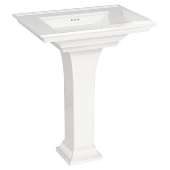 American Standard Town Square® S 8-Inch Widespread Pedestal Sink Top and Leg Combination