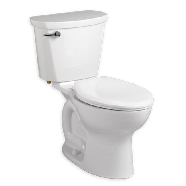 American Standard Cadet® PRO Two-Piece 1.28 gpf/4.8 Lpf Standard Height Elongated Toilet Less Seat
