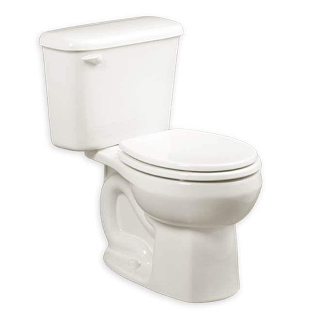American Standard Colony® Two-Piece 1.28 gpf/4.8 Lpf Standard Height Round Front 10-Inch Rough Toilet Less Seat
