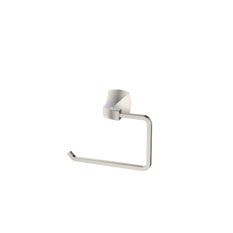 Compass Manufacturing Cardania Brushed Nickel Towel Ring