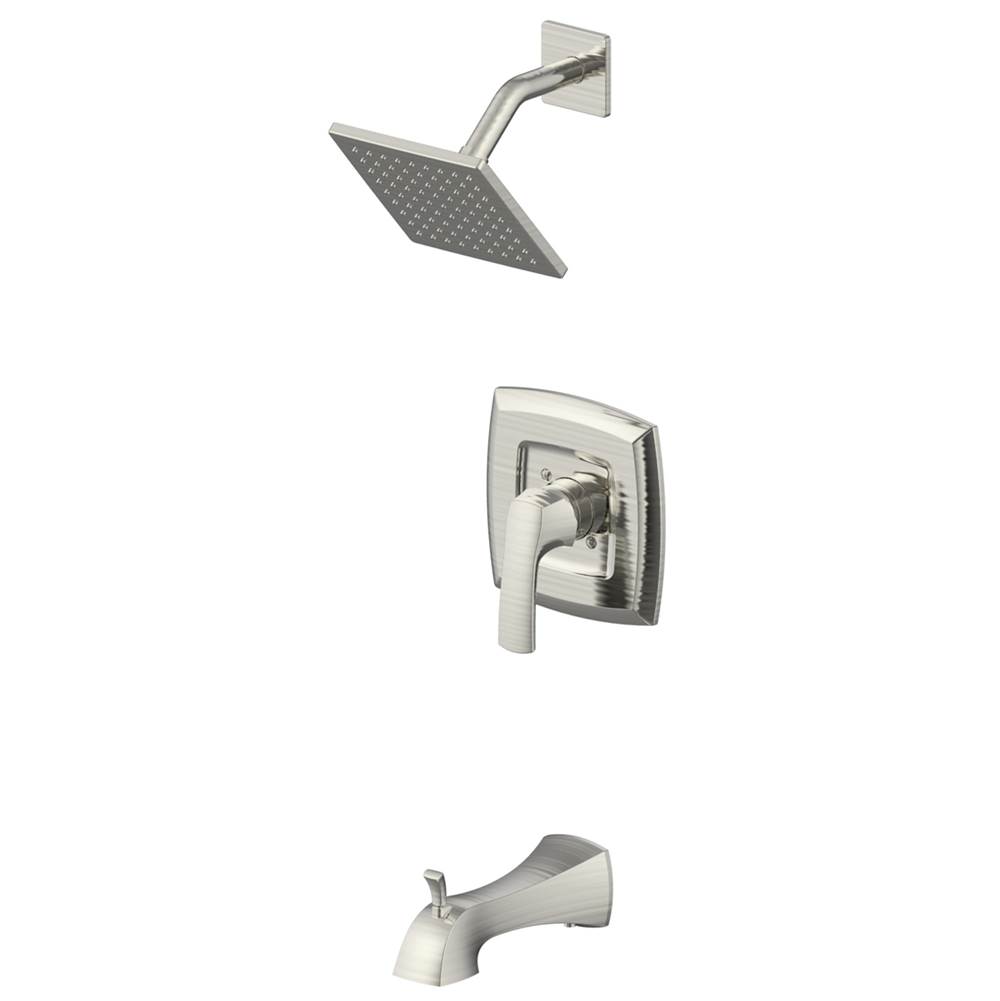 Compass Manufacturing Cardania 1171Bn-Ts Brushed Nickel Tub & Shower Trim