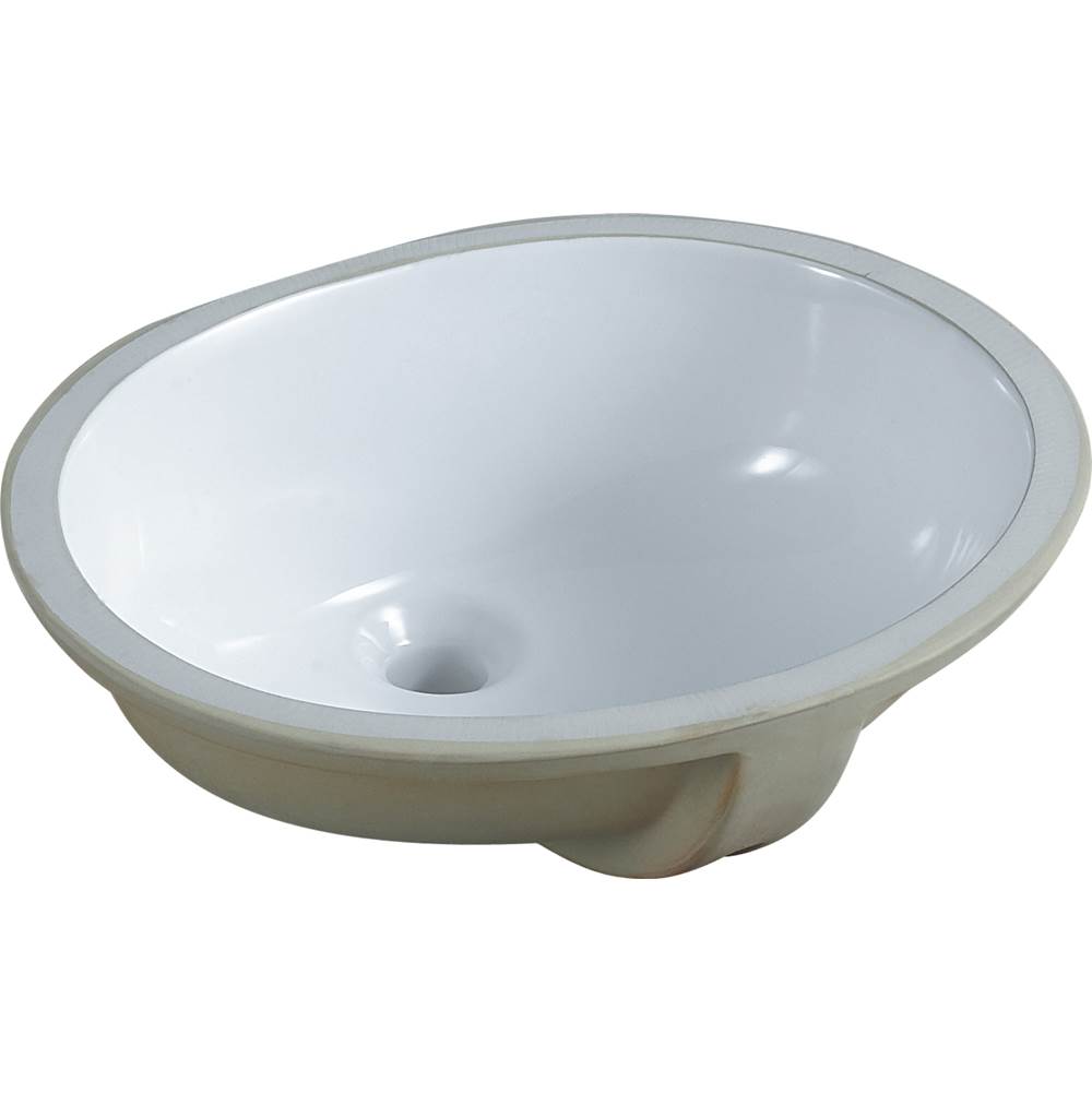 Compass Manufacturing Canton Forsyth 17'' X 14'' Under-Mount Bowl (White)