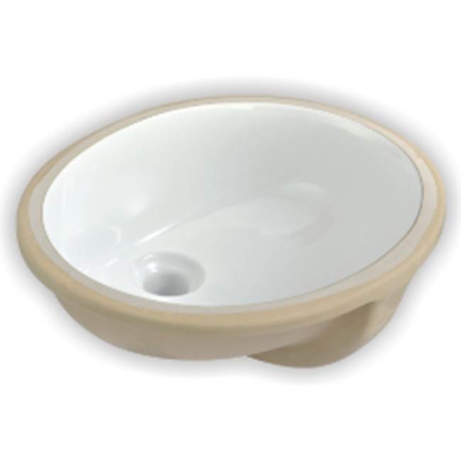 Compass Manufacturing Canton Forsyth 15'' X 12'' Under-Mount Bowl (White)