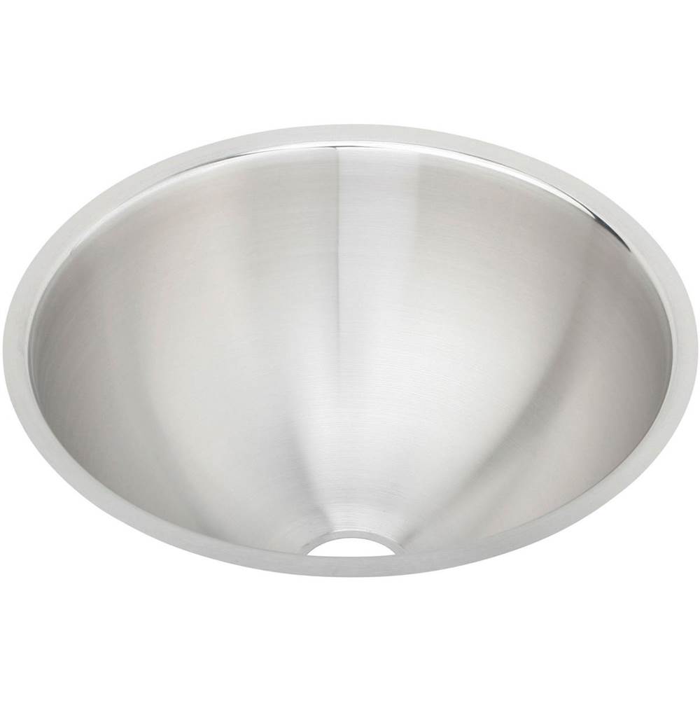 Elkay Asana Stainless Steel 14-3/8'' x 14-3/8'' x 6'', Single Bowl Undermount Bathroom Sink