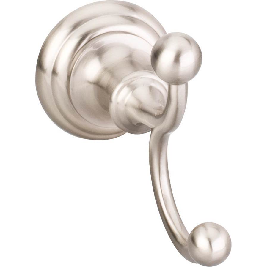 Hardware Resources Fairview Satin Nickel Double Robe Hook  - Contractor Packed