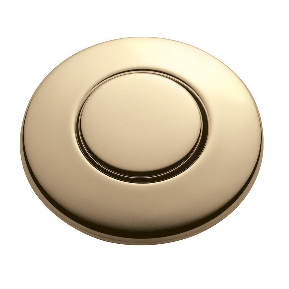 Insinkerator SinkTop Switch Push Button - French Gold - Model Number: STC-FG