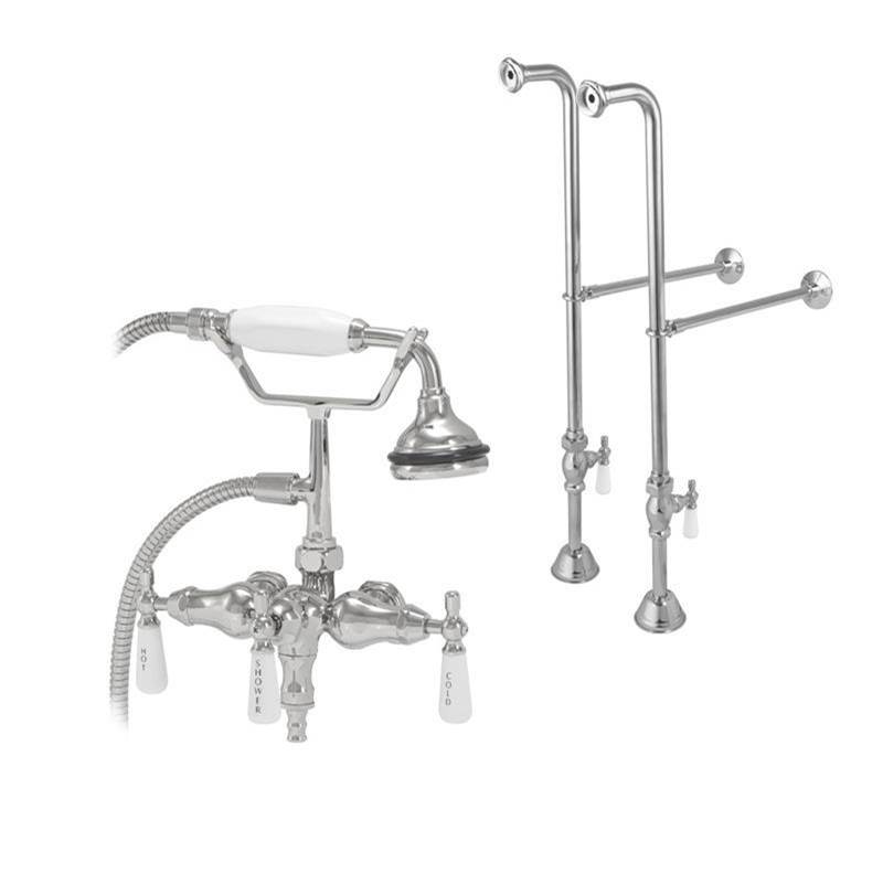 Maidstone Freestanding English Telephone Faucet - Down Spout