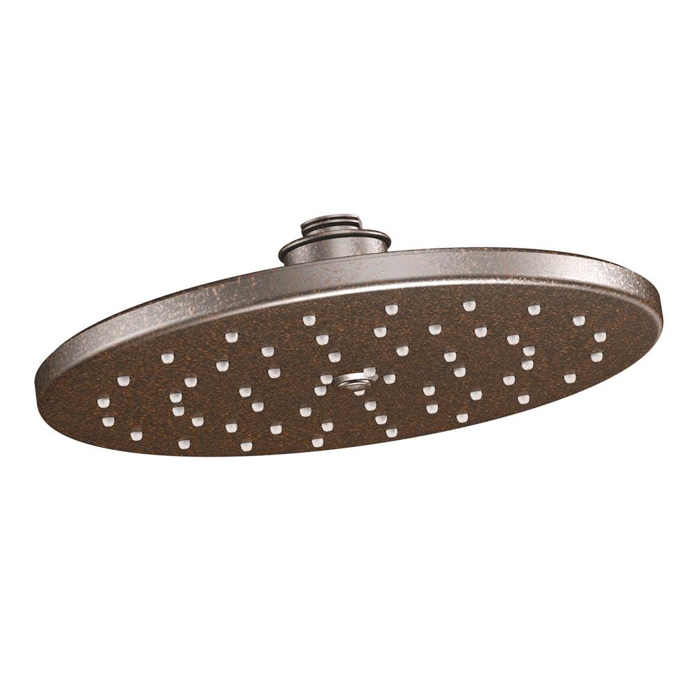 Moen 10-Inch Single Function Eco-Performance Rainshower Showerhead with Immersion Rainshower Technology, Oil Rubbed Bronze