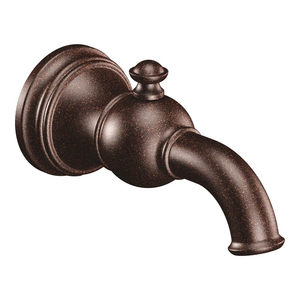 Moen Weymouth Tub Spout with Diverter 1/2-Inch Slip-Fit CC Connection, Oil Rubbed Bronze