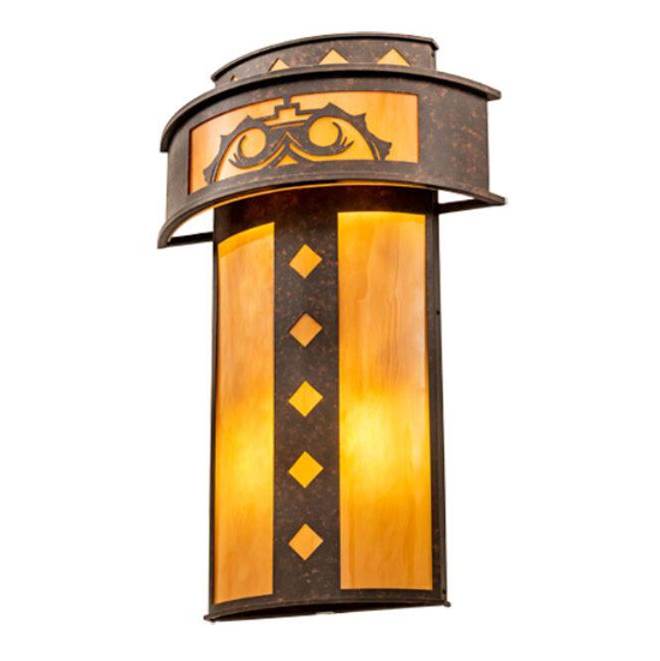 2nd Ave Designs 22'' Wide Tiara Wall Sconce