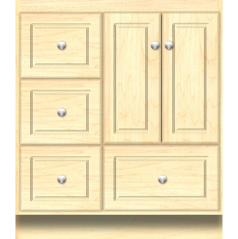 Strasser Woodenworks 30 X 18 X 34.5 Montlake Vanity Ultra Nat Maple Lh