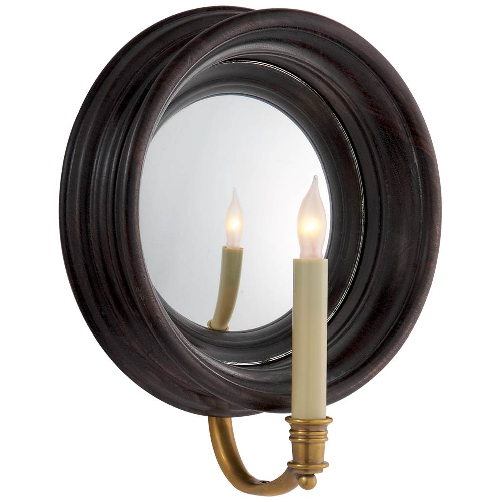Visual Comfort Signature Collection Chelsea Medium Reflection Sconce in Tudor Brown